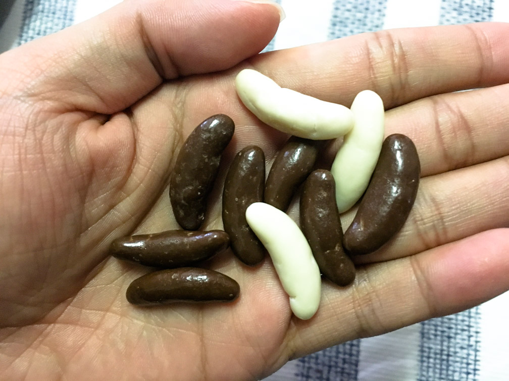 亀田の柿の種 チョコ＆ホワイトチョコ