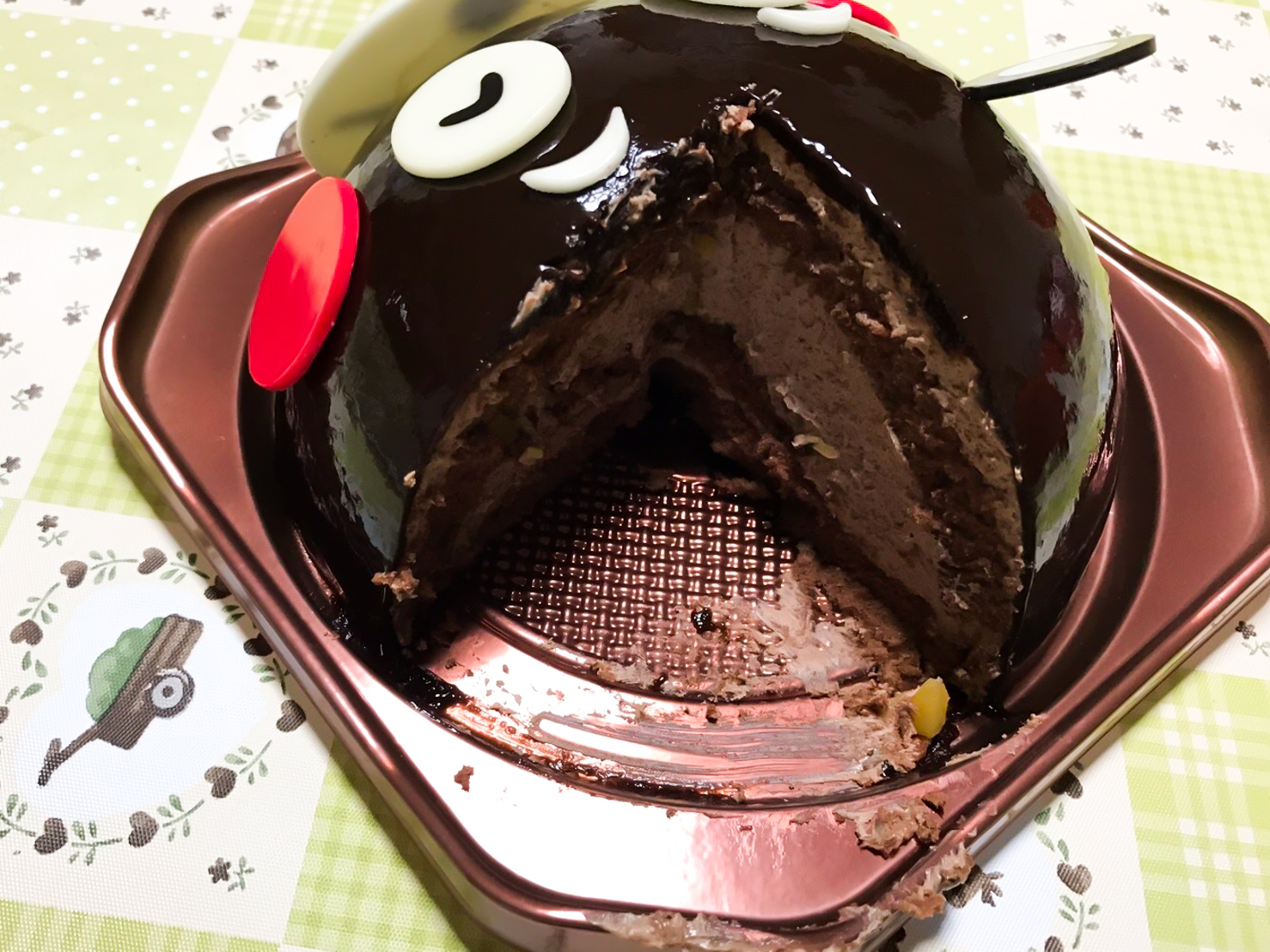 くまモンのフェイスケーキ