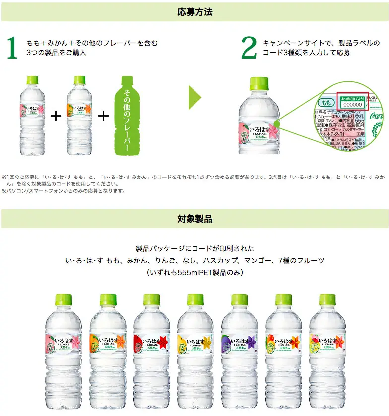 未発売の い ろ は す シャインマスカット が当たるキャンペーンに応募してみた Ariill Design