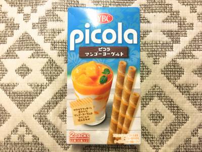 YBCの「ピコラ マンゴーヨーグルト」を食べてみた！