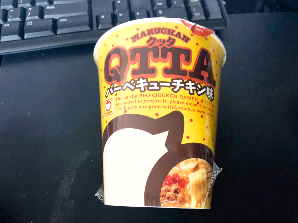 マルちゃん QTTA バーベキューチキン味