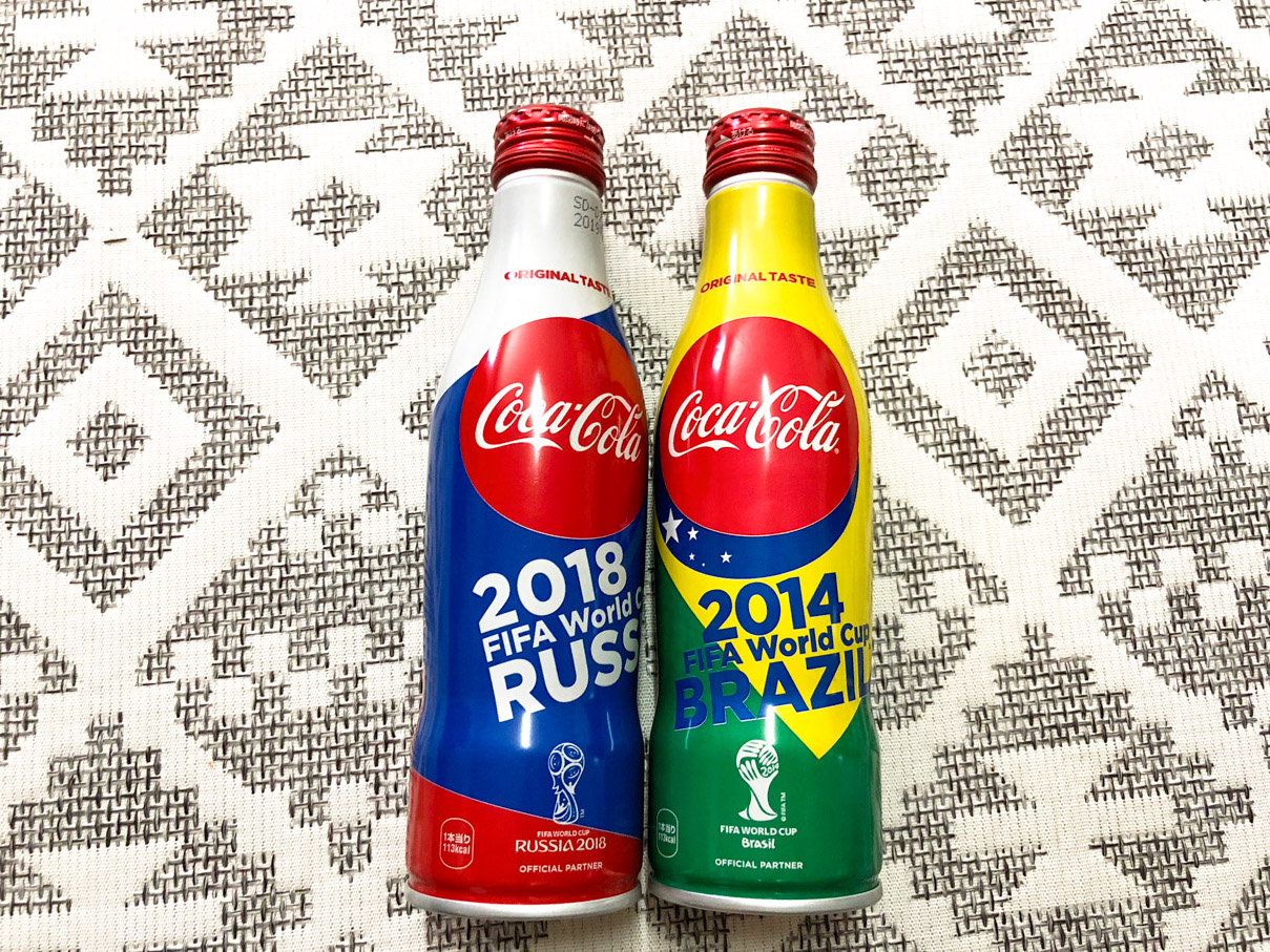 コカ･コーラ スリムボトルFIFA ワールドカップ限定デザイン
