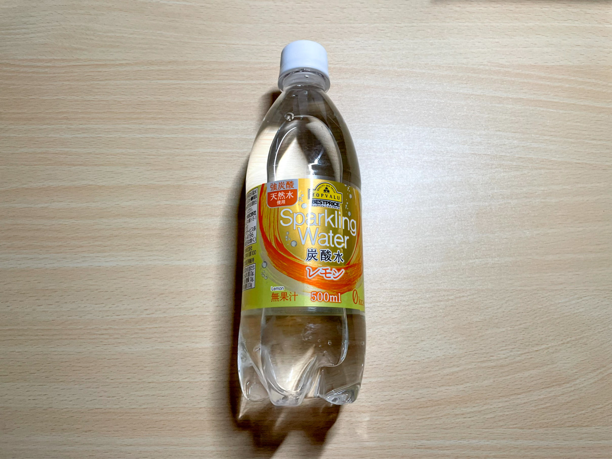 Sparkling Water 炭酸水 レモン